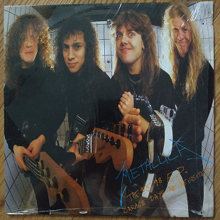 Metallica – The $5.98 E.P. - Garage Days Re-Revisited UK first press vinyl