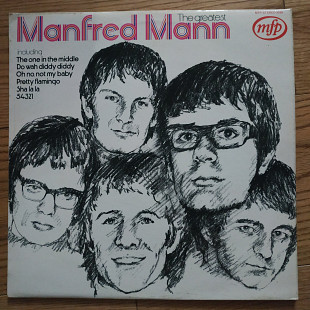 Manfred Mann Greatest UK first press lp vinyl