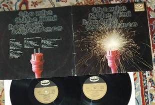 The Who & The Jimi Hendrix Experience ‎– The Who & The Jimi Hendrix Experience 2Lp 1970 (Germany) VG