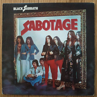 Black Sabbath Sabotage UK first press lp vinyl