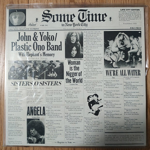 John Lennon Sometime in New York City Canada press 2 lp vinyl