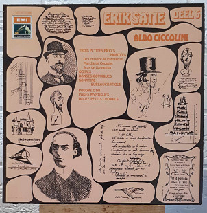 ERIK SATIE, Aldo Ciccolini – Pianowerken... Deel 6 ‘1974 His Master's Voice / EMI NL - Original LP