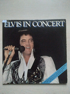 Elvis Presley – Elvis In Concertr (Двойной альбом с разворотом - 33 песени), 1977, RCA – APL2-2587,