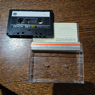 Аудиокассета- DENON-DX -90 минут.