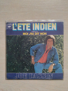 МИНЬОН - Joe Dassin – L'été Indien (Africa), 1975, CBS 3404, Netherlands (ЕХ, ЕХ+/ЕХ+, в силиконовом
