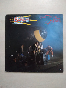 Samson – Don't Get Mad - Get Even (5-й альбом), 1984, Polydor – 817 551, Germany (выглядит ЕХ-, игра