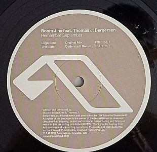 Boom Jinx Feat. Thomas J. Bergersen – Remember September