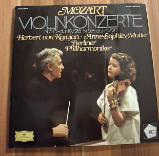 Mozart , Anne-Sophie Mutter - Violinkonzerte NM-/NM-