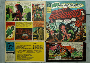 GROUNDHOGS WHO WILL SAVE THE WORLD ?-THE MIGHTY GROUNDHOGS ( UA UAS - 5570 ) G/F, CC 1972 USA