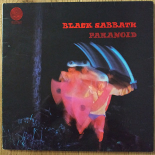 Black Sabbath Paranoid UK first press lp vinyl vertigo swirl