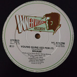 Wham Young Guns Go For It UK first press vinyl George Michael