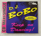 Maxi-Single D.J. BOBO 1993 Keep On Dancing! Germany