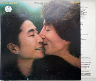 JOHN LENNON & YOKO ONO Milk And Honey LP VG+/EX