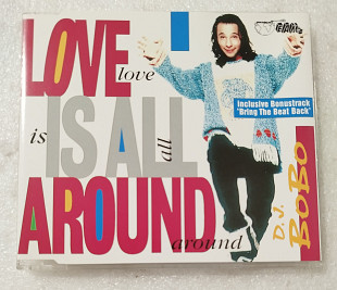Maxi-Single D.J. BOBO 1994 Love Is All Around (Germany)