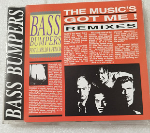 Maxi-Single BASS BUMPERS Feat E. Mello & Felicia 1992 The Music's Got Me (Germany)