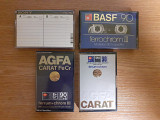 Винтажные аудиокассеты AGFA BASF SONY FeCr Type III