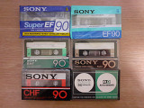 Аудиокассеты SONY , в отличном коллекционном состоянии