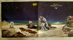 YES ( PROG ROCK ) TALES FROM TOPOGRAPHIC OCEAN 2 LP ( ATLANTIC ATL 80 001 A1/B1/C1/D1 ) G/F 1973 G