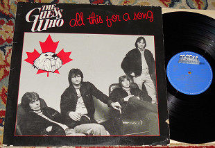 The Guess Who – All This For A Song 1979 (Germany) NM