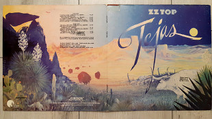 ZZ TOP TEJAS ( LONDON PS 680 / SAHS 1695/AL ) G/F TRIPLE COVER 1976 US