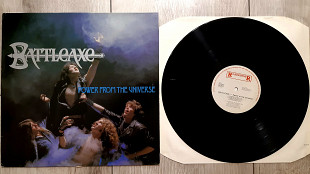 BATTLEAXE POWER FROM THE UNIVERSE ( ROADRUNNER RR9845 ) 1984 HOLL