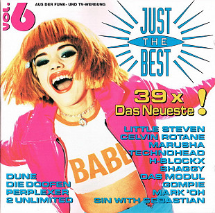 Various ‎– Just The Best Vol. 6 VG+ 2 × CD Germany