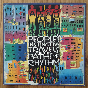 A Tribe Called Quest ‎– People's Instinctive Travels And The Paths Of Rhythm US first press lp vinyl