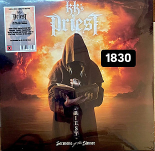 K.K. Priest - Sermons of the Sinner Canada RED LP+CD S/S ЛИШЕ 500 КОПІЙ У СВІТІ