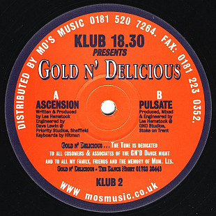 Gold n' Delicious* – Ascension / Pulsate