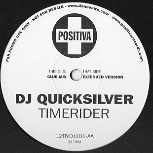 DJ Quicksilver – Timerider