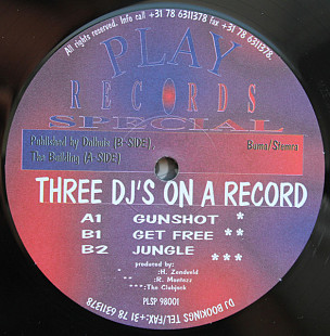 DJ Renegade / R. Montezz / The Clubjock – Three DJ's On A Record