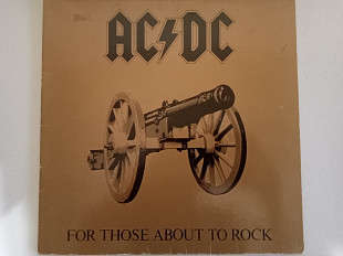 AC-DC "For Those About To Rock We Salute You" 1981г. (Made in Germany, EX+)