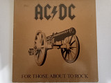 AC-DC "For Those About To Rock We Salute You" 1981г. (Made in Germany, EX+)