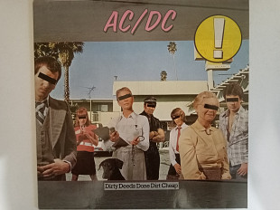 AC-DC "Dirty Deeds Done Dirt Cheap" 1976 г. (Made in Germany, Nm)