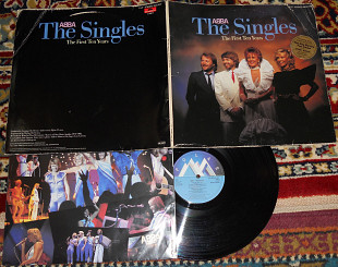 ABBA – The Singles (The First Ten Years) 1Lp 1982 (Sweden) EX