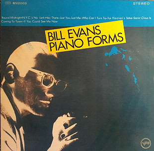 Bill Evans – Piano Forms Japan NM