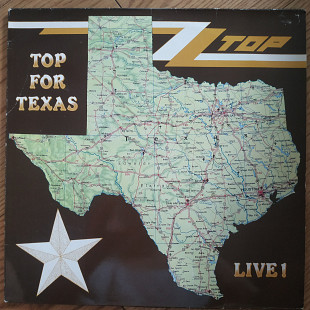 ZZ Top Top For Texas Live! UK first press 2 lp vinyl