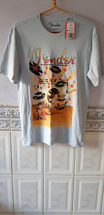 Футболка "Fender" (100% cotton, S, Bangladesh)