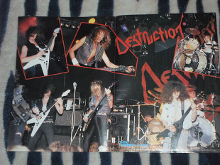 Destruction / TNT (A4X2) Metal Hammer 1986