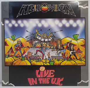Helloween – Live In The U.K. LP 12" (Прайс 39692)