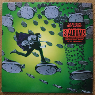 Joe Satriani Time Machine EU first press 3 lp vinyl