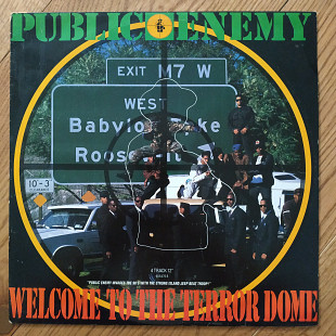 Public Enemy Welcome to the Terrordome UK first press vinyl