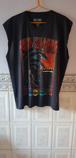 Футболка "Guns N'Roses" (100% cotton, 2XL, Morocco) б/у