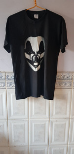 Футболка "Kiss" (100% cotton, L, Bangladesh) б/у