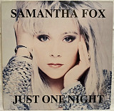 Samantha Fox - Just One Night - 1991. (LP). 12. Vinyl. Пластинка. Holland. Rare.