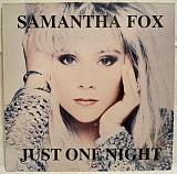 Samantha Fox - Just One Night - 1991. (LP). 12. Vinyl. Пластинка. Holland. Rare.