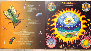 DR.JOHN IN THE RIGHT PLACE ( ATCO SD 7018 ) TRI-FOLD COVER 1973 USA