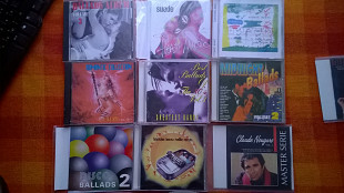 11 дисків cd одним лотом