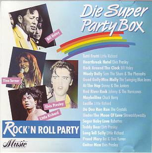 Various – Die Super Party Box - Rock'n Roll Party +++
