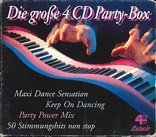 Various – Die Große 4 CD Party-Box +++